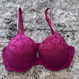 PINK Victoria's Secret Burgundy Bra